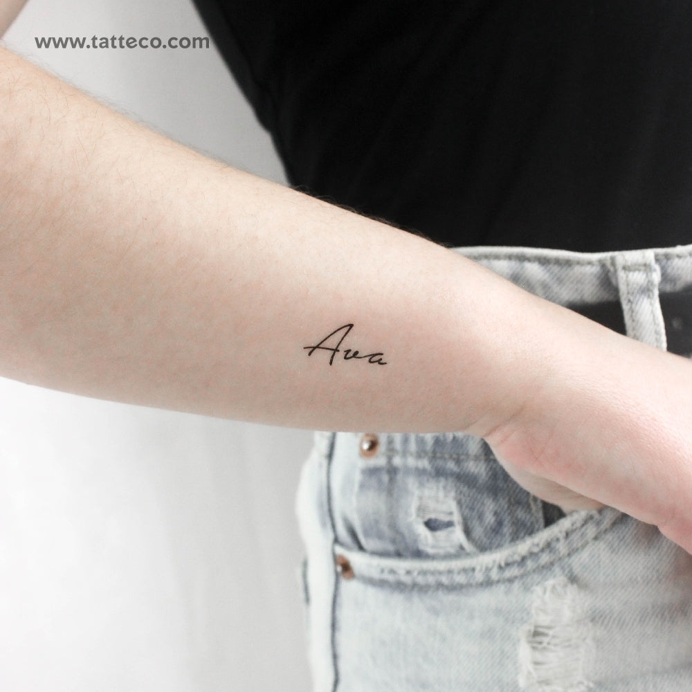 Ava Temporary Tattoo - Set of 3