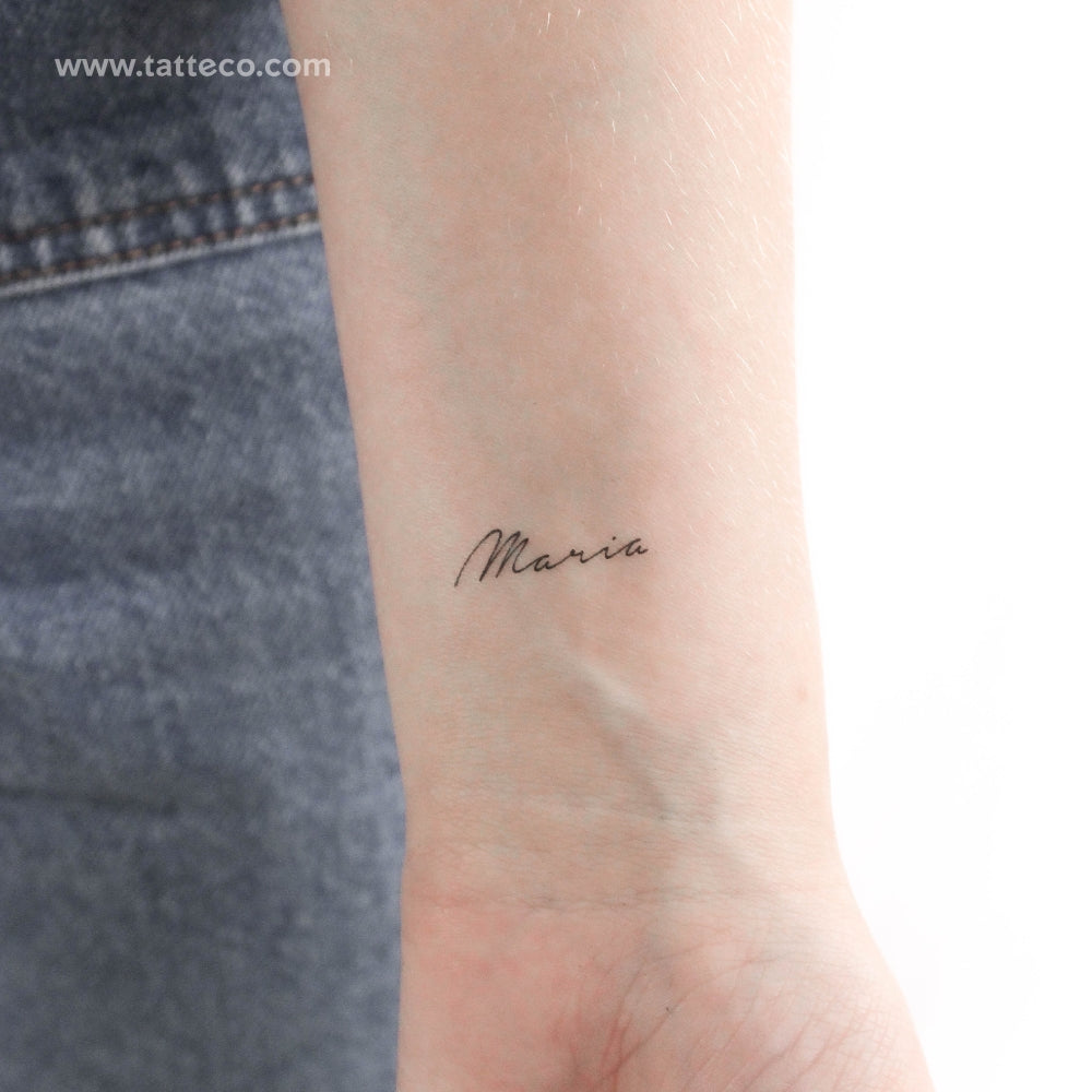 Maria Temporary Tattoo - Set of 3