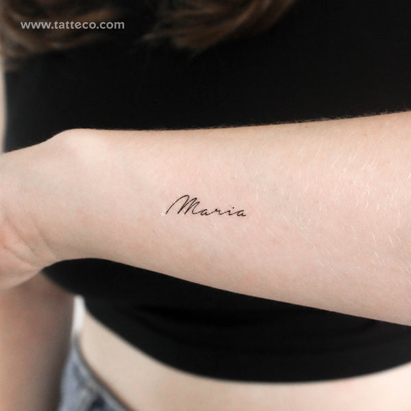 Maria Temporary Tattoo - Set of 3