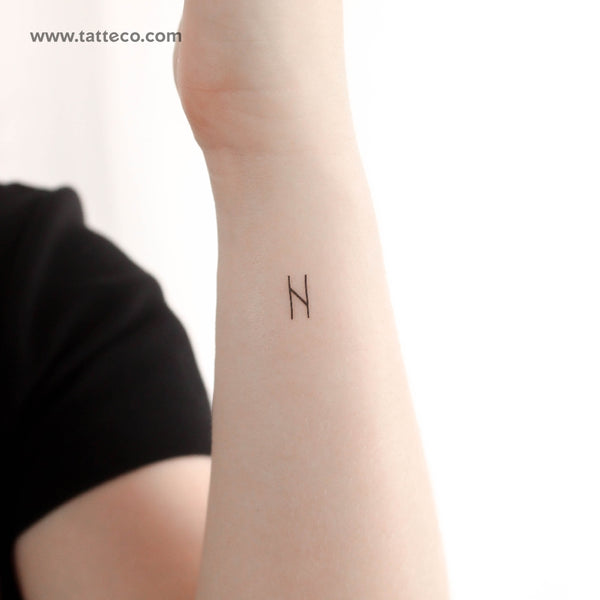 Haglaz Rune Temporary Tattoo - Set of 3