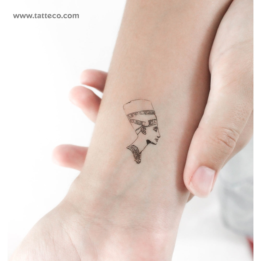 Nefertiti Temporary Tattoo - Set of 3