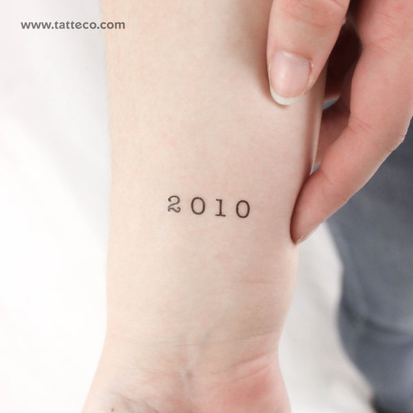 2010 Temporary Tattoo - Set of 3