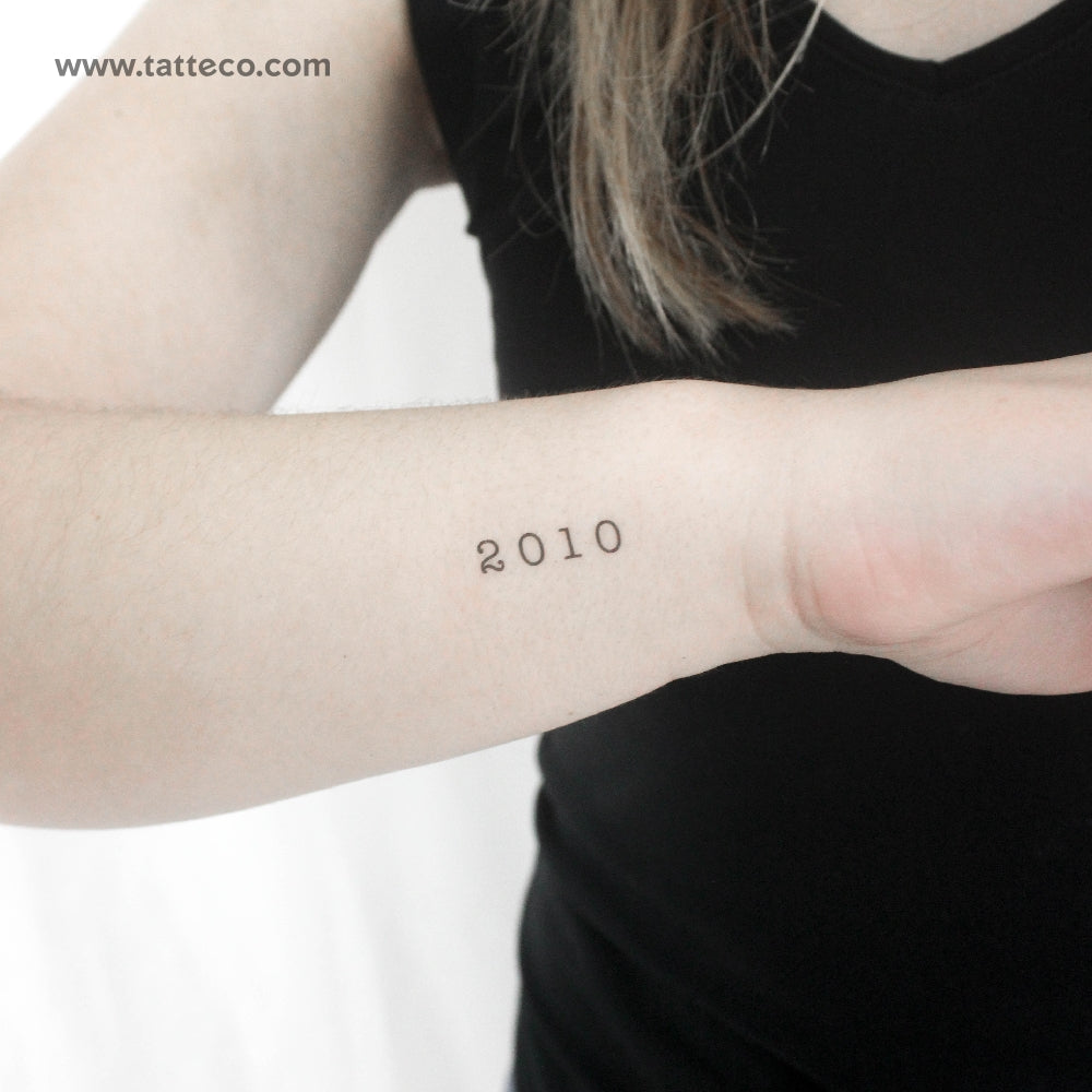 2010 Temporary Tattoo - Set of 3