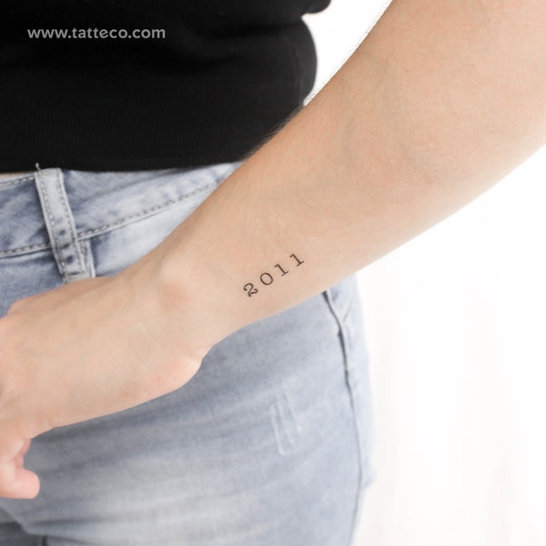 2011 Temporary Tattoo - Set of 3