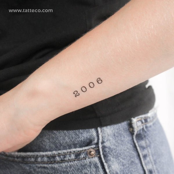 2006 Temporary Tattoo - Set of 3