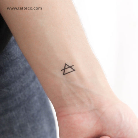 Transcend Symbol Temporary Tattoo - Set of 3