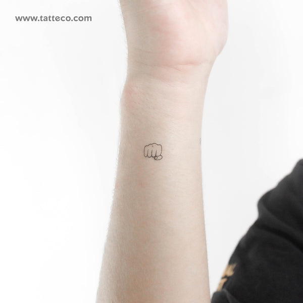 Knuckle Temporary Tattoo - Set of 3