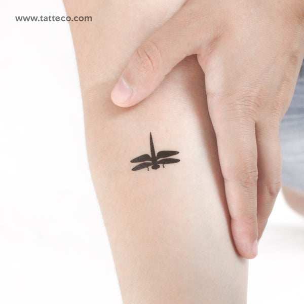 Small Dragonfly Temporary Tattoo - Set of 3