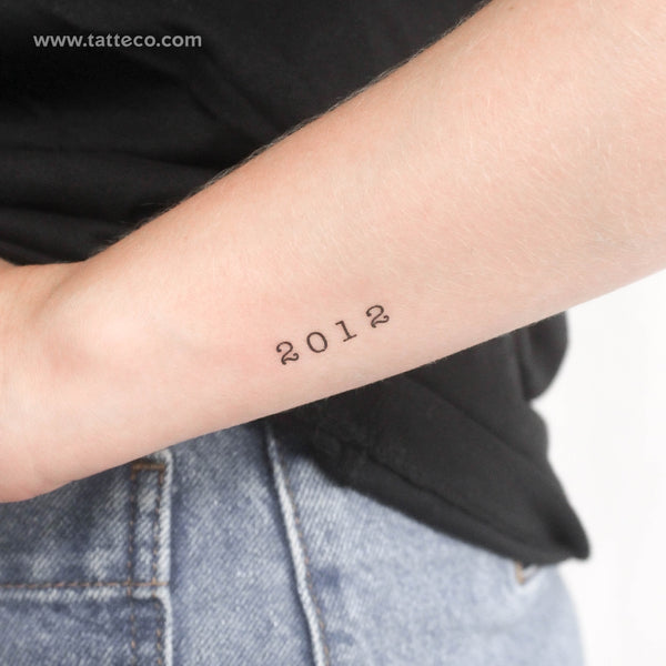 2012 Temporary Tattoo - Set of 3