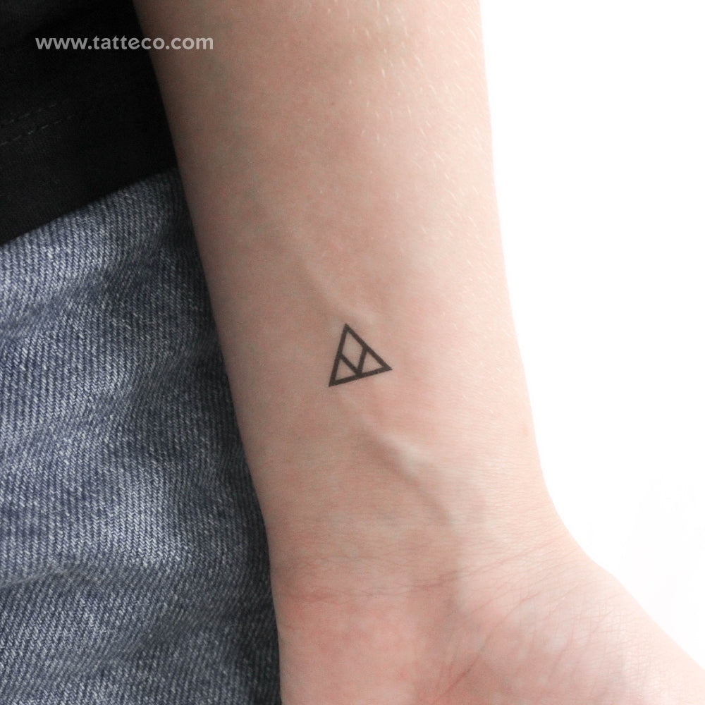 Transition Symbol Temporary Tattoo - Set of 3