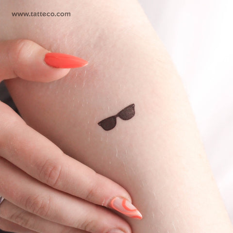 Sunglasses Temporary Tattoo - Set of 3