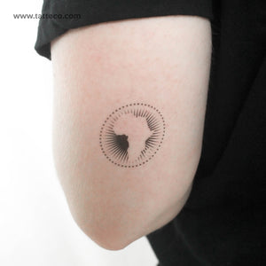 African Union Temporary Tattoo - Set of 3