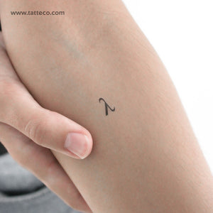 Lambda Temporary Tattoo - Set of 3