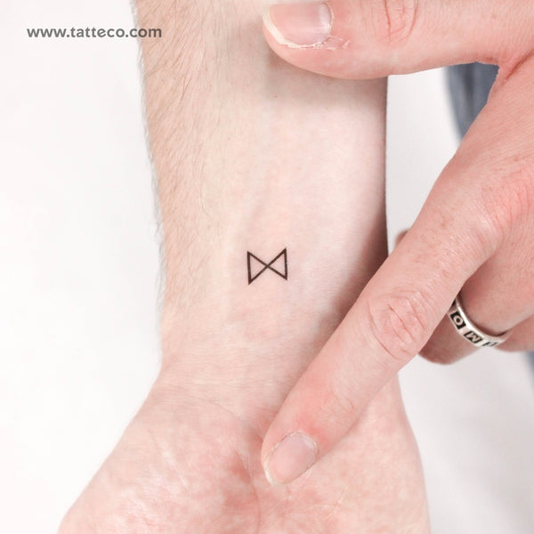 Reflect Symbol Temporary Tattoo - Set of 3