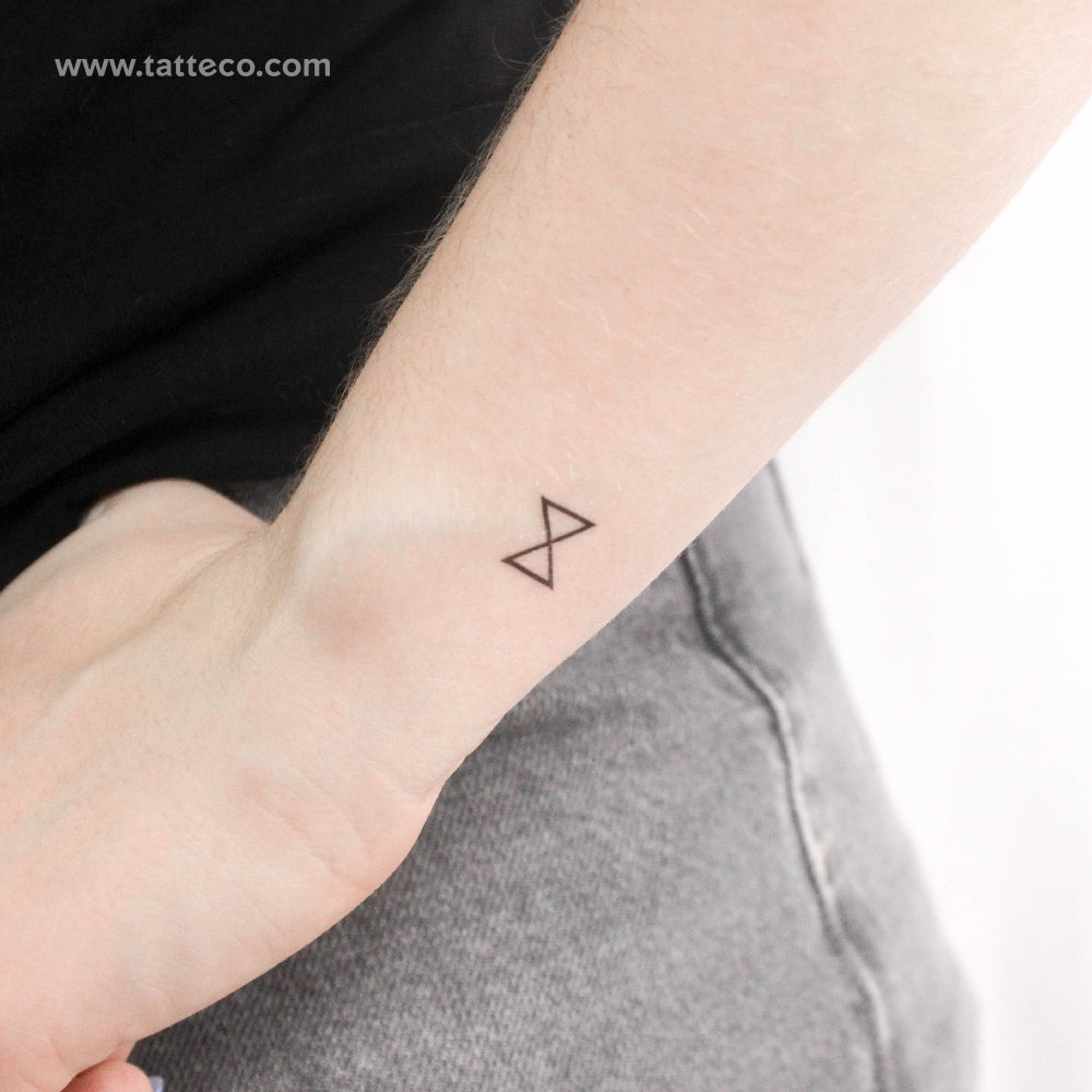 Reflect Symbol Temporary Tattoo - Set of 3