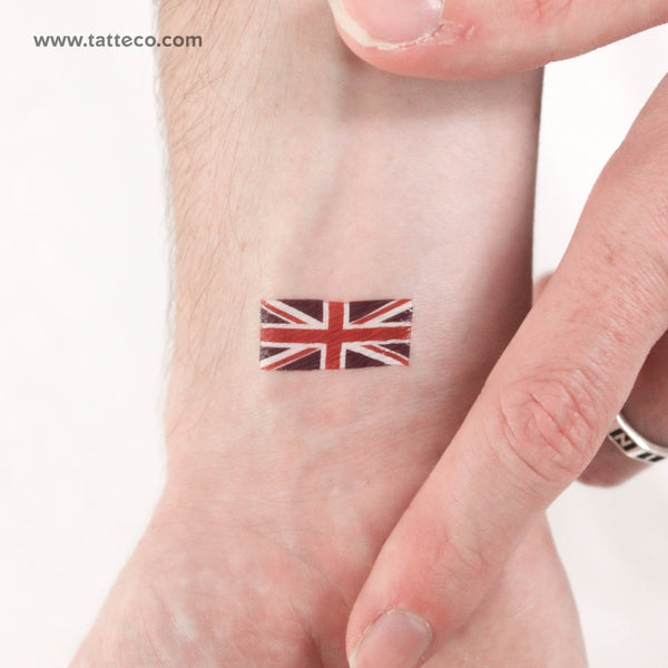 Union Jack Temporary Tattoo - Set of 3