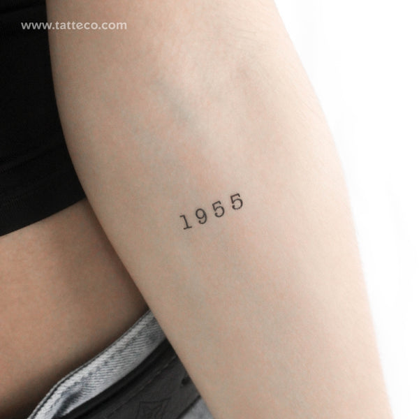 1955 Temporary Tattoo - Set of 3