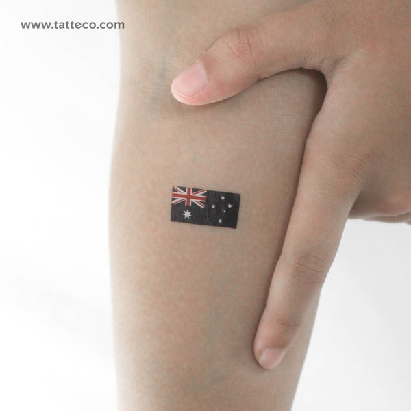 Australia Flag Temporary Tattoo - Set of 3