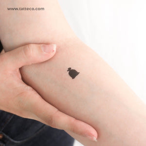 Rubbish Bag Temporary Tattoo - Set of 3