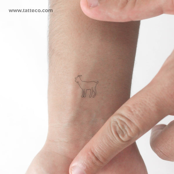 Little Goat Temporary Tattoo - Set of 3