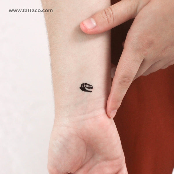 T-Rex Fossil Temporary Tattoo - Set of 3