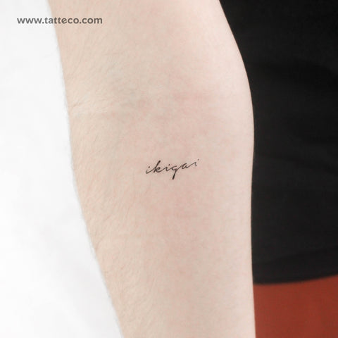 Ikigai Temporary Tattoo - Set of 3