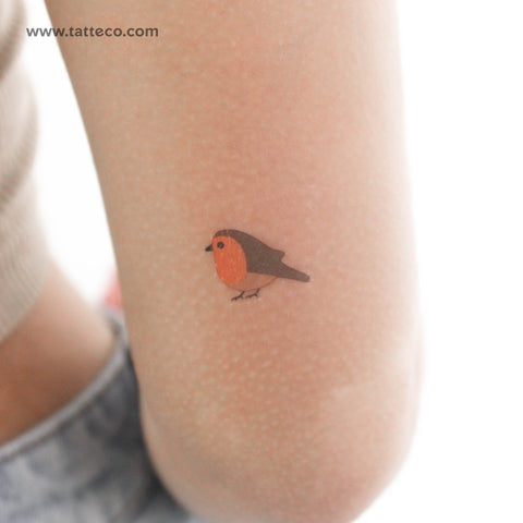 Robin Temporary Tattoo - Set of 3