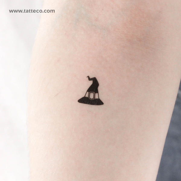 Witch's Hat Temporary Tattoo - Set of 3