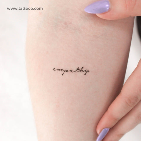 Empathy Temporary Tattoo - Set of 3