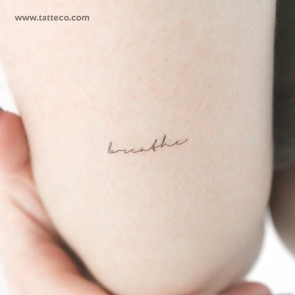 Little Breathe Temporary Tattoo - Set of 3