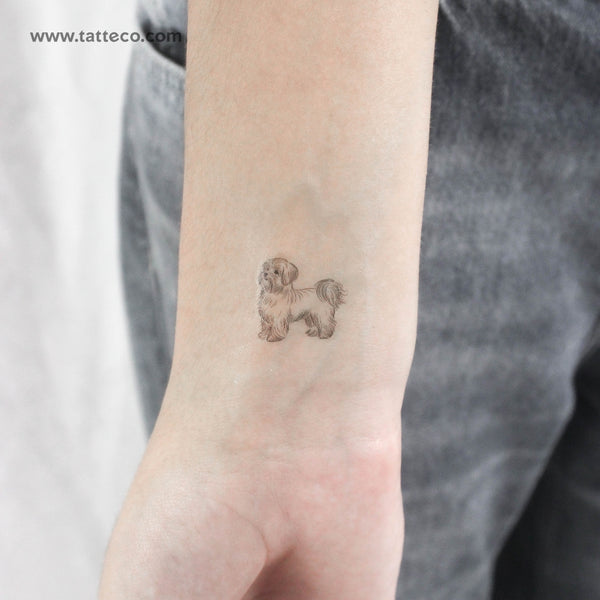 Maltese Temporary Tattoo - Set of 3