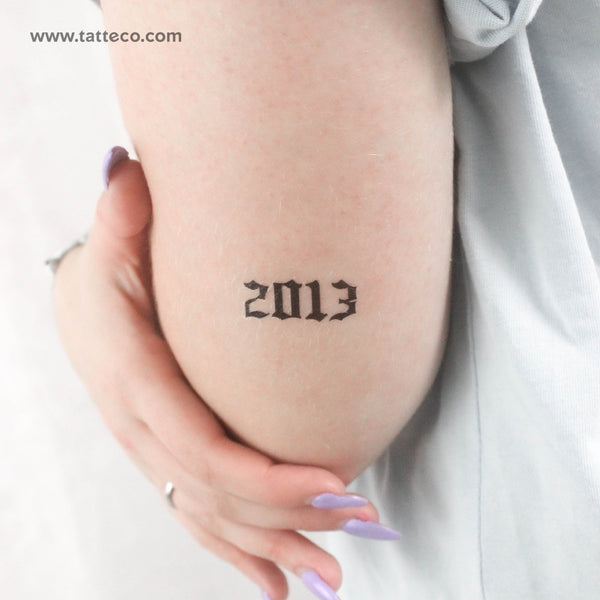 Gothic 2013 Temporary Tattoo - Set of 3