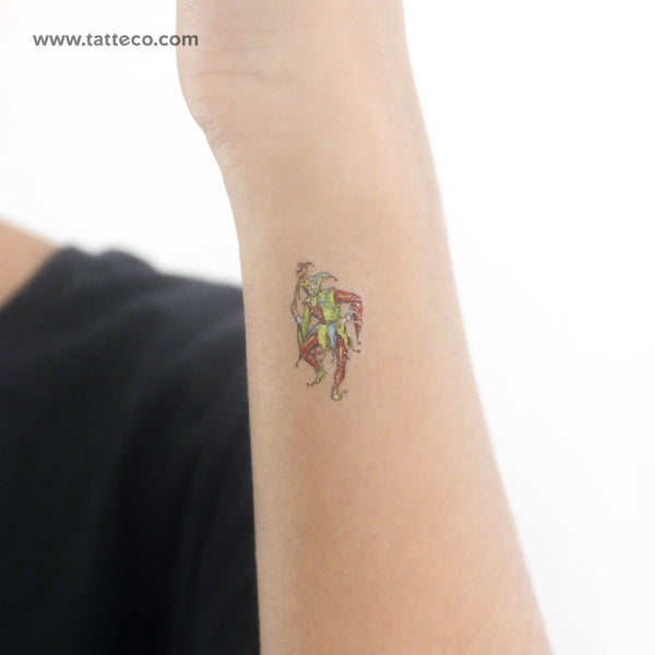 Joker Temporary Tattoo - Set of 3