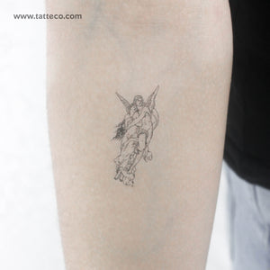 The Abduction Of Psyche Temporary Tattoo - Set of 3