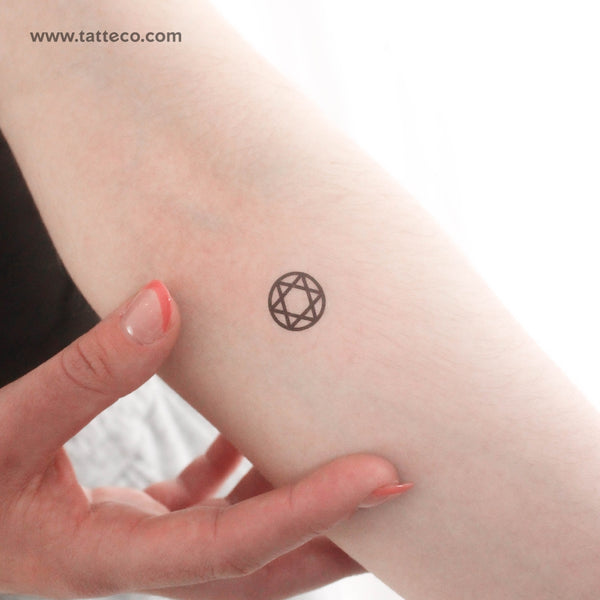 Seal Of Solomon Temporary Tattoo - Set of 3