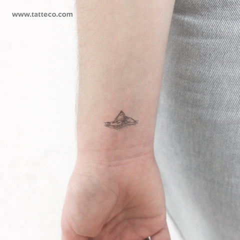 Matterhorn Temporary Tattoo - Set of 3