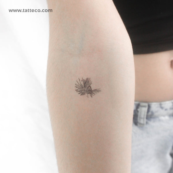 Scorpionfish Temporary Tattoo - Set of 3