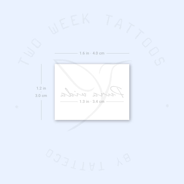 Pura Vida Semi-Permanent Tattoo - Set of 2