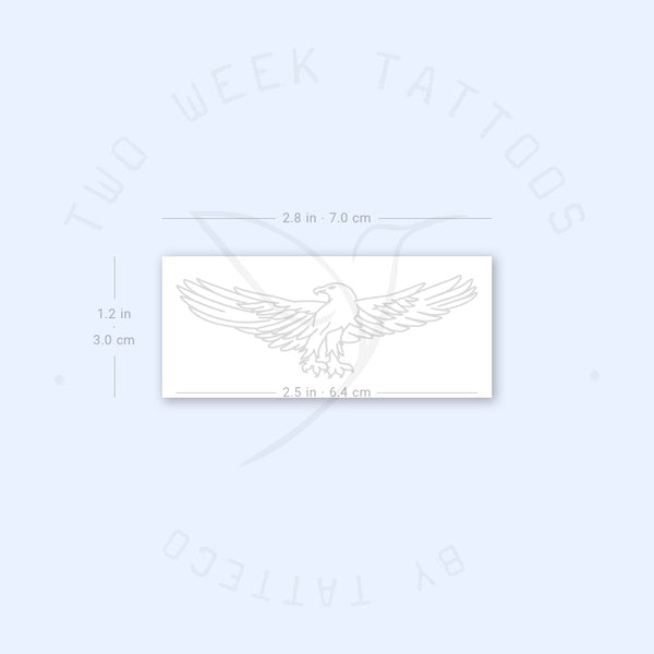 Eagle Semi-Permanent Tattoo - Set of 2