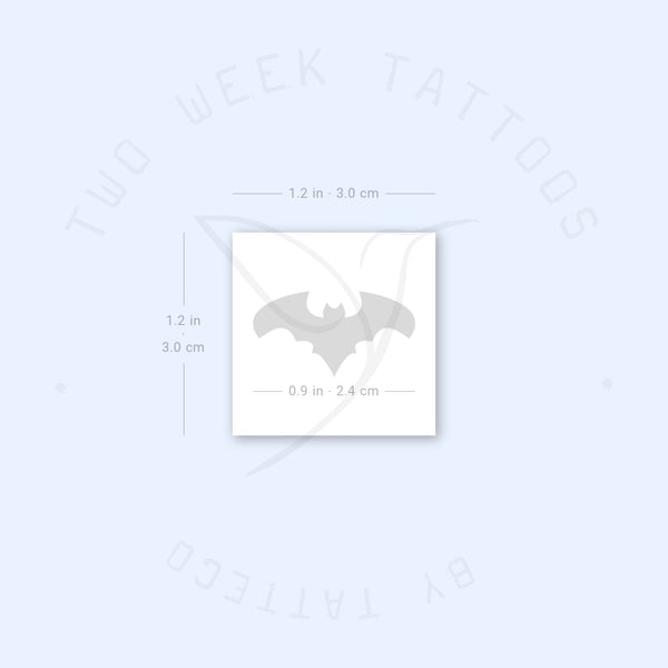 Bat Semi-Permanent Tattoo - Set of 2