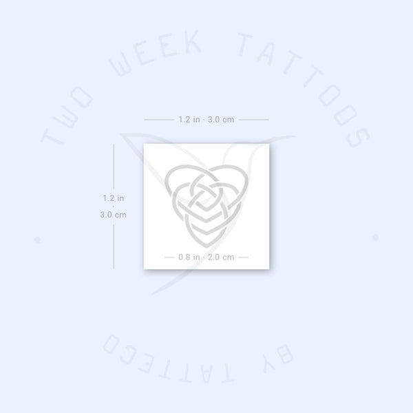 Celtic Motherhood Symbol Semi-Permanent Tattoo - Set of 2