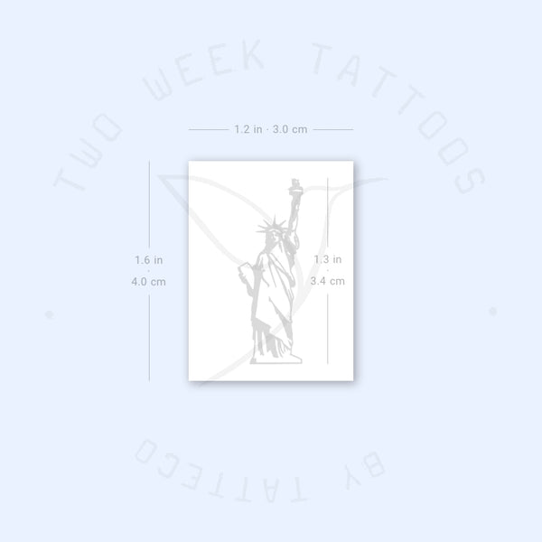 Statue Of Liberty Semi-Permanent Tattoo - Set of 2