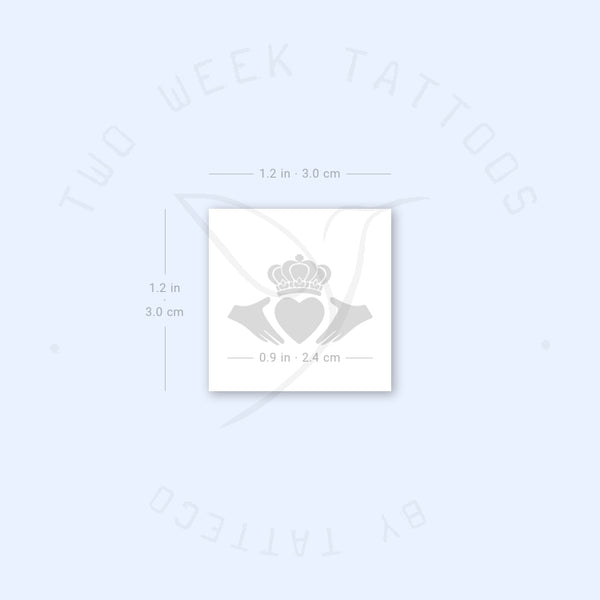 Claddagh Semi-Permanent Tattoo - Set of 2