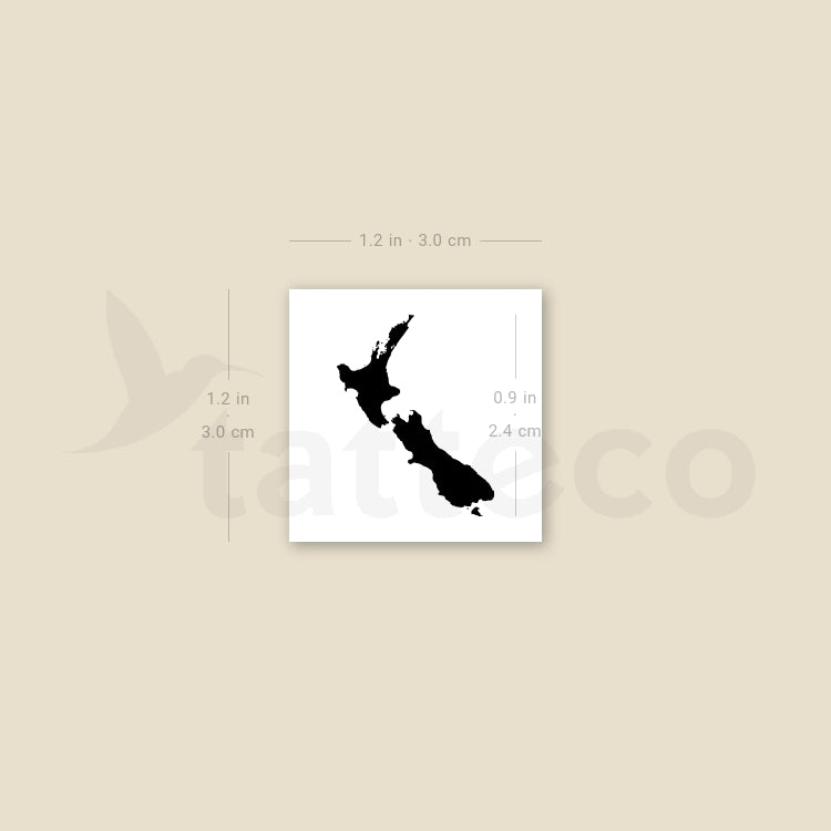 New Zealand Map Temporary Tattoo Set Of 3 Tatteco   Image1 Tatteco 750px 26b3b3c5 2a2d 4b84 Bab0 Dbc5004e089a 1200x1200 