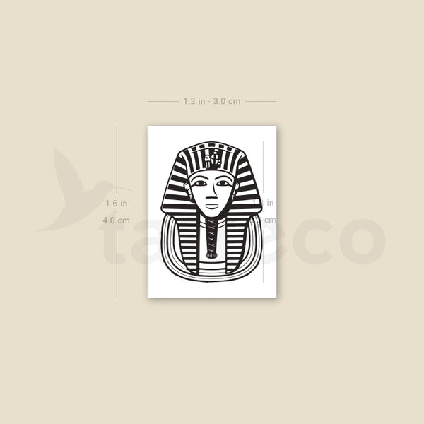 Tutankhamun Temporary Tattoo - Set of 3