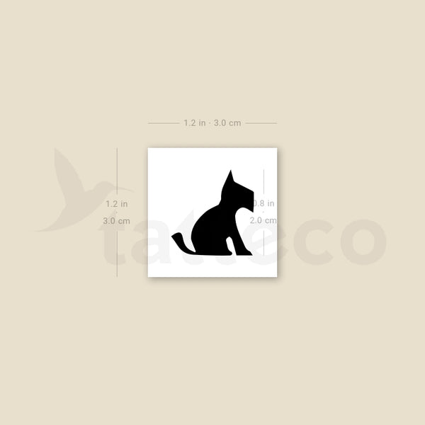 Little Scottie Temporary Tattoo - Set of 3