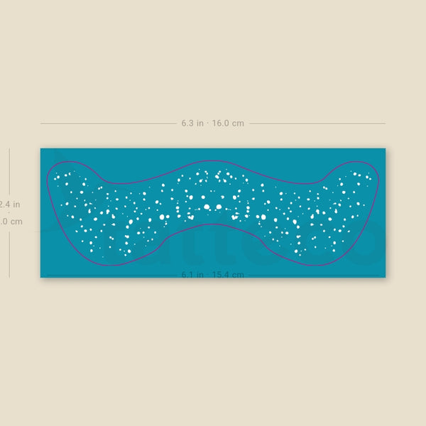 White Freckles Temporary Tattoo - Set of 3