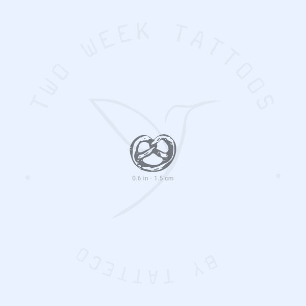 Little Pretzel Semi-Permanent Tattoo - Set of 2
