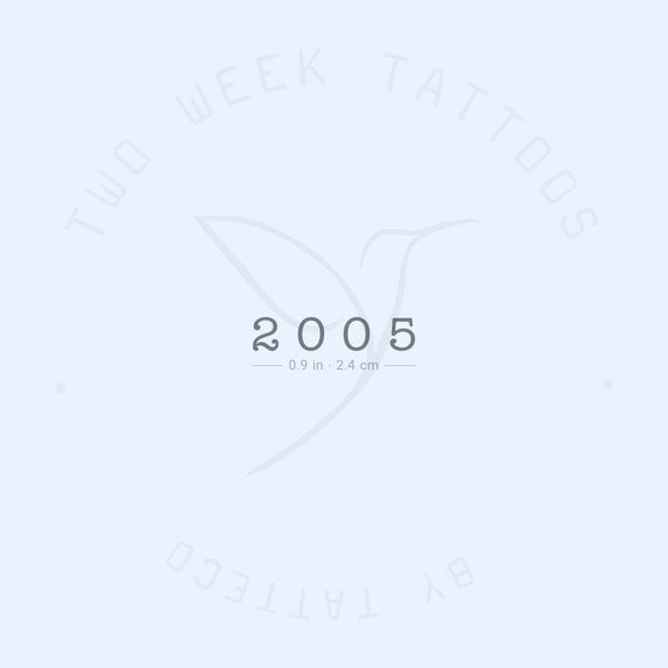 2005 Semi-Permanent Tattoo - Set of 2