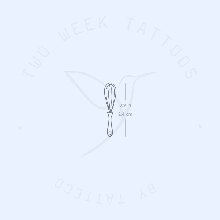Whisk Semi-Permanent Tattoo - Set of 2